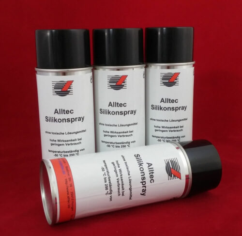 Alltec - Silikonspray 400 ml Dose farbloses und neutrales Schmiermittel